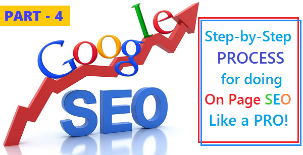 On Page SEO Steps to follow for your website
