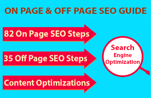 On Page & Off Page SEO Optimization Guide
