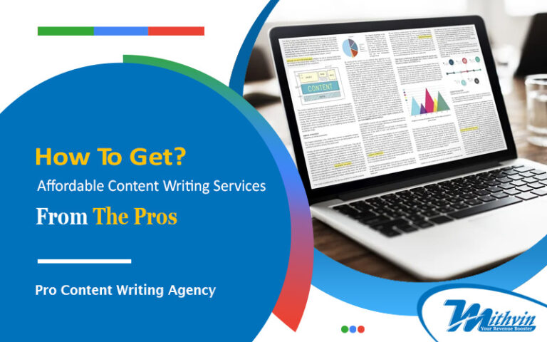 How To Get Affordable Content Writing Services from the Pros?