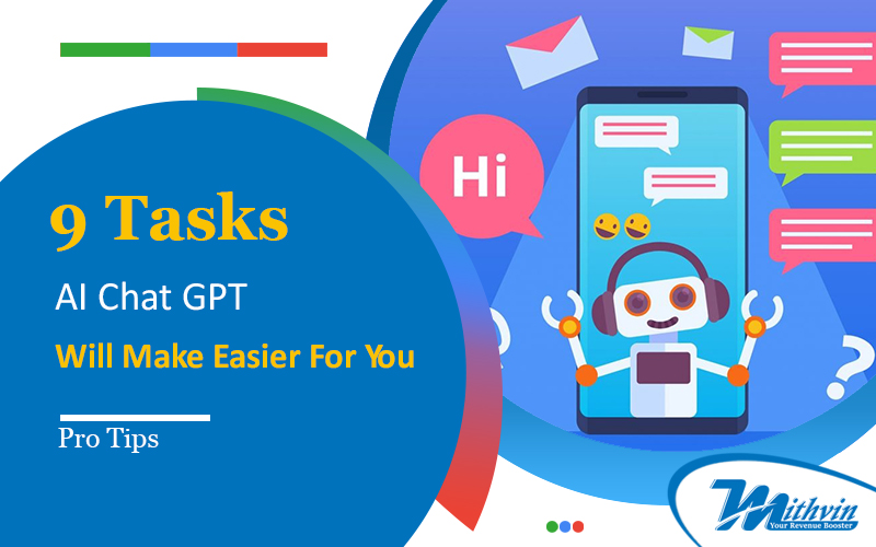 Tasks AI Chat GPT Will Make Easier For You